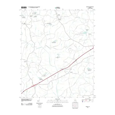 2011 Map of Martin, 2011 Print