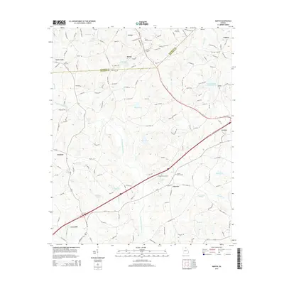 2014 Map of Martin, 2014 Print