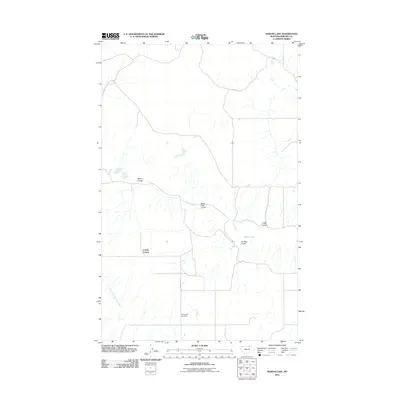 2011 Map of Martin Lake, 2011 Print