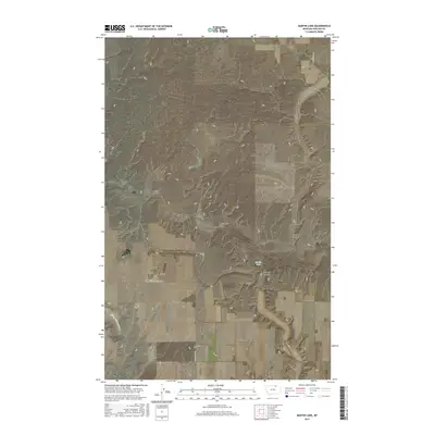 2017 Map of Martin Lake, 2017 Print