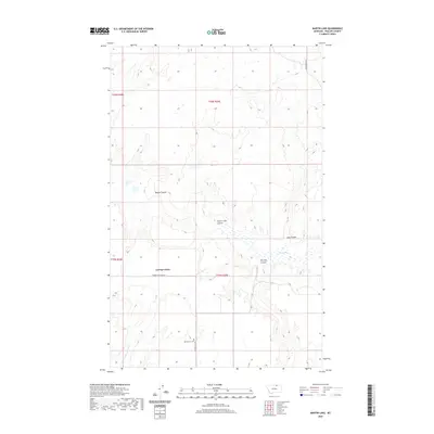 2020 Map of Martin Lake, 2020 Print