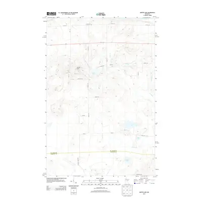 2013 Map of Martin Lake, 2013 Print