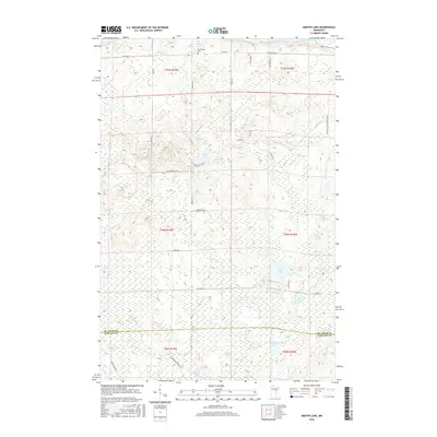 2016 Map of Martin Lake, 2016 Print