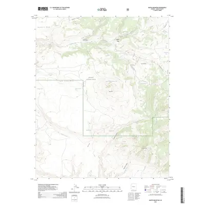 2026 Map of Martin Mountain, 2026 Print