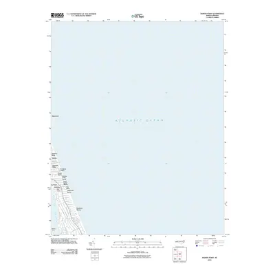 2010 Map of Martin Point, 2010 Print