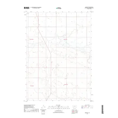 2017 Map of Martin SW, 2017 Print