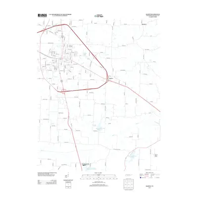 2013 Map of Martin, 2013 Print