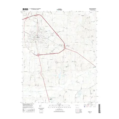 2016 Map of Martin, 2016 Print