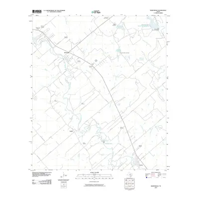 2010 Map of Martindale, 2010 Print