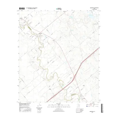 2016 Map of Martindale, 2016 Print