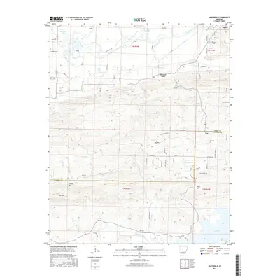 2017 Map of Martindale, 2017 Print