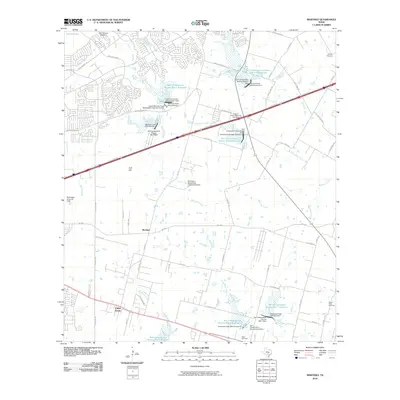 2010 Map of Martinez, 2010 Print