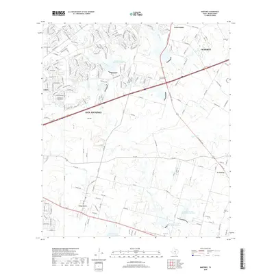 2019 Map of Martinez, 2019 Print