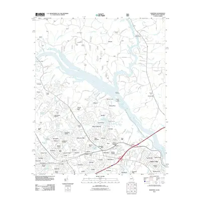 2011 Map of Martinez, 2011 Print