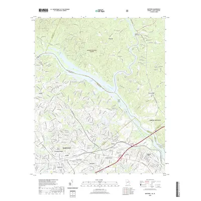2020 Map of Martinez, 2020 Print