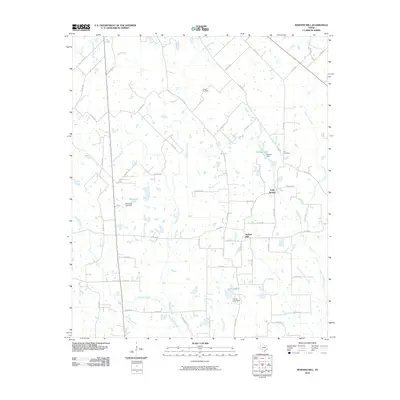 2010 Map of Martins Mill, 2010 Print