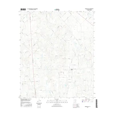 2016 Map of Martins Mill, 2016 Print