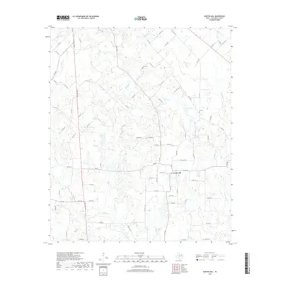 2019 Map of Martins Mill, 2019 Print