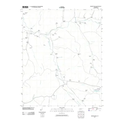 2010 Map of Martins Mills, 2010 Print