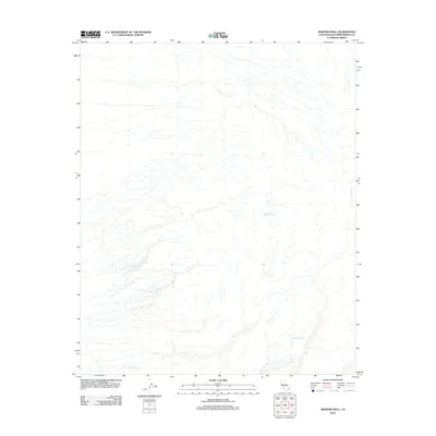2012 Map of Martins Well, 2012 Print