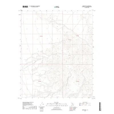 2018 Map of Martins Well, 2018 Print