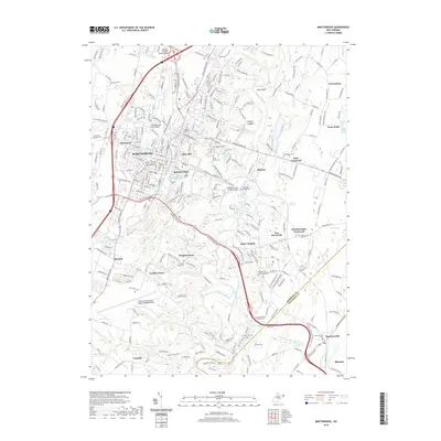 2019 Map of Martinsburg, 2019 Print