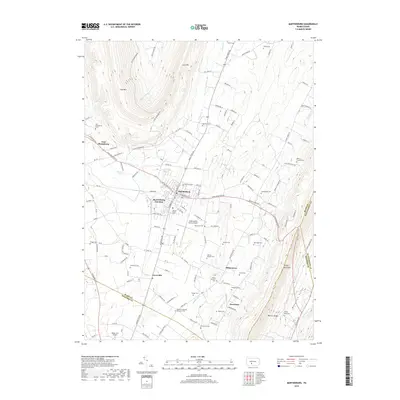 2019 Map of Martinsburg, 2019 Print