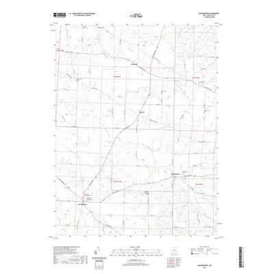 2019 Map of Martinsburg, 2019 Print