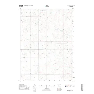 2017 Map of Martinsburg SW, 2017 Print