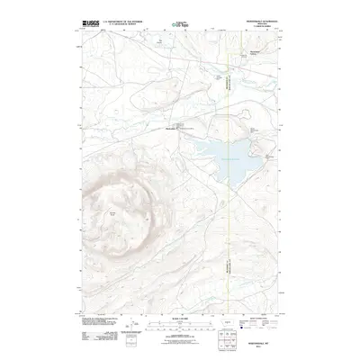 2011 Map of Martinsdale, 2011 Print