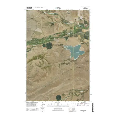 2014 Map of Martinsdale, 2014 Print