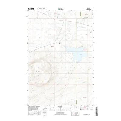 2017 Map of Martinsdale, 2017 Print