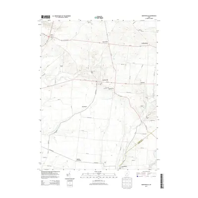 2013 Map of Martinsville, 2013 Print