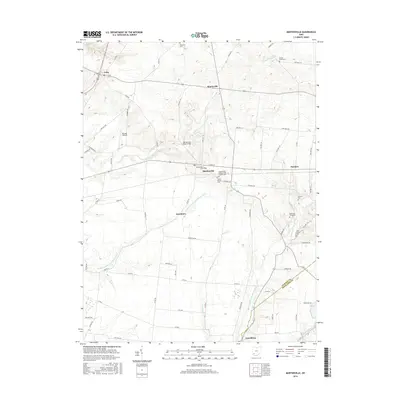 2016 Map of Martinsville, 2016 Print