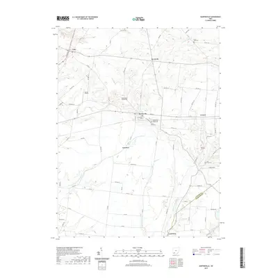 2019 Map of Martinsville, 2019 Print