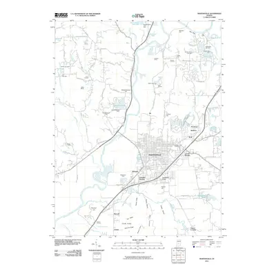 2010 Map of Martinsville, 2010 Print