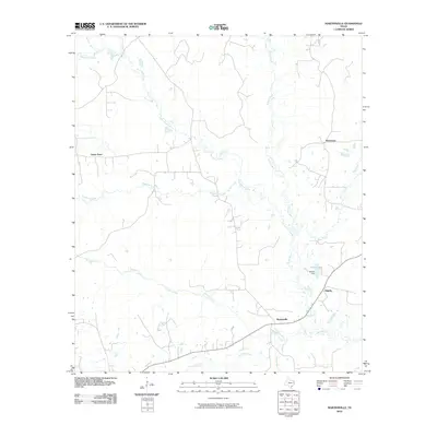 2010 Map of Martinsville, 2010 Print