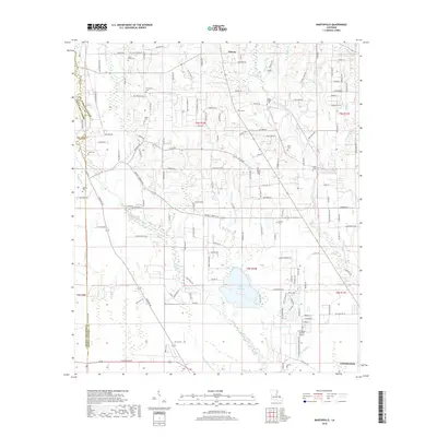 2018 Map of Martinville, 2018 Print