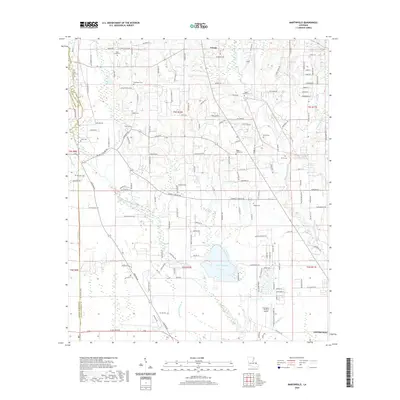 2020 Map of Martinville, 2020 Print