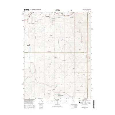 2015 Map of Martis Peak, 2015 Print