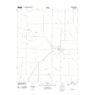 2011 Map of Marvell, 2011 Print