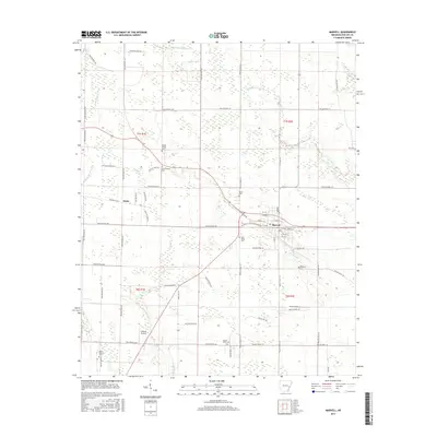 2017 Map of Marvell, 2017 Print