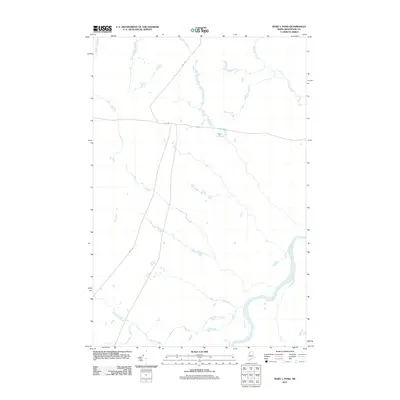 2011 Map of Mary L Pond, 2011 Print