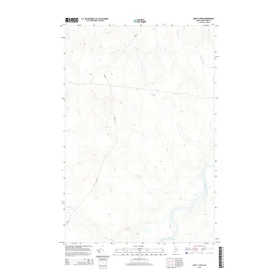 2014 Map of Mary L Pond, 2014 Print