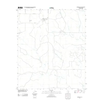 2012 Map of Maryneal, 2012 Print