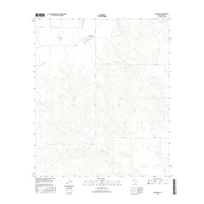 2016 Map of Maryneal, 2016 Print