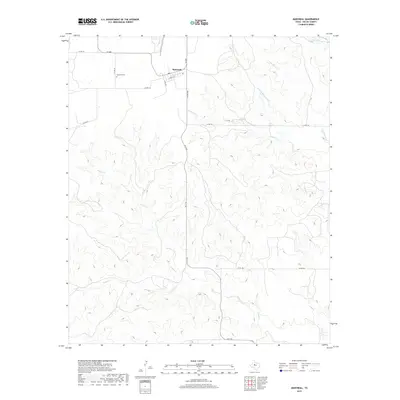 2019 Map of Maryneal, 2019 Print