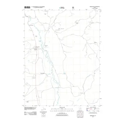 2011 Map of Marysvale, 2011 Print