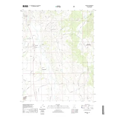 2020 Map of Marysvale, 2020 Print