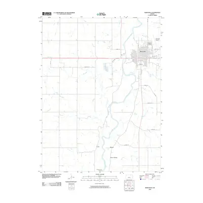2009 Map of Marysville, 2009 Print
